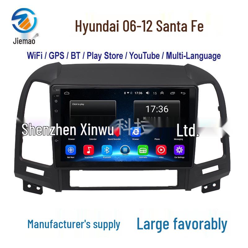 

Международная версия Android Автомобильный Bluetooth MP5-плеер с GPS и WiFi для Hyundai Santa Fe 2006-2012 годов 9 inch