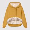 Sudadera Cálida de Felpa para Mujer con Forro Polar Invierno Manga Larga Cálida Terciopelo Jerséis Reversibles Sudaderas Para Mujer Ropa de Casa