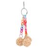 Parrot Rattan Ball Toy Acrylic Bite Resistance Parrot Rattan Ball Hanging Toy for Birds