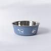 Durable Anti-Tip Stainless Steel Double-Layer Dog Bowl