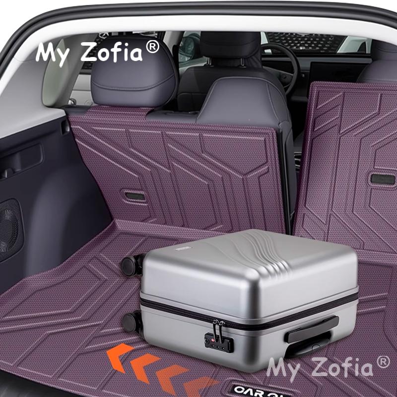 For Leapmotor B10 2025 2026 Car TPE RearTrunk Mat Seat Backrest Protective Pad Anti-Kick Pad Waterproof Tailored Accessories