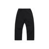 Li Ning Casual Running Sports Straight Leg Sweatpants Women Bottoms Black AKLQA24-1
