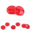 2 pcs Motorcycle Turn Signal Light Lens Cover For Dyna Softail Sportster 198615 Red