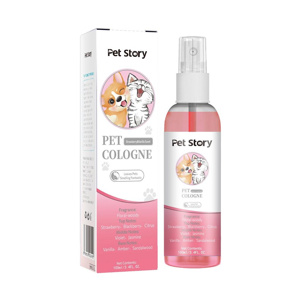 Pet  Spray, Conditioning & Odor,pet Odor Remover Perfume For All Coat Types, 100ml/3.4 OZ