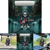 Cartoon Skull Car Ornament With Acrylic Construction For Halloween And Auto Accessories