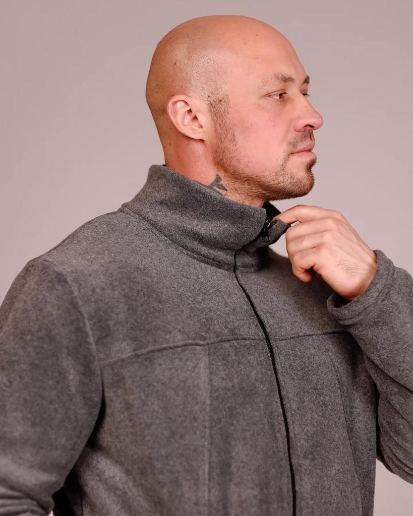 Men’s Urban Zip Hoodie – Functional Fleece Style for Active Days, Winter, 8308-027-1 HC