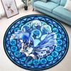 Kingdom Hearts Round Area Rug Anime Gaming Carpet Non Slip Floor Mat Bedroom Decor Soft Gift For Gamer Kids