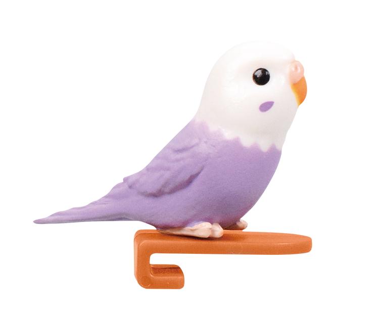 Tarlin capsule toys cute kawaii Parakeet instant Noodle Clip Budgerigar Cockatiel long tail feathers pet birds parrots figures