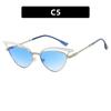 Hollowed Sexy Cat Eye Sunglasses for Women Fashion Trendy Luxury Brand Designer Casual Outdoor Sun Glasses Y2k Shades Eyewear