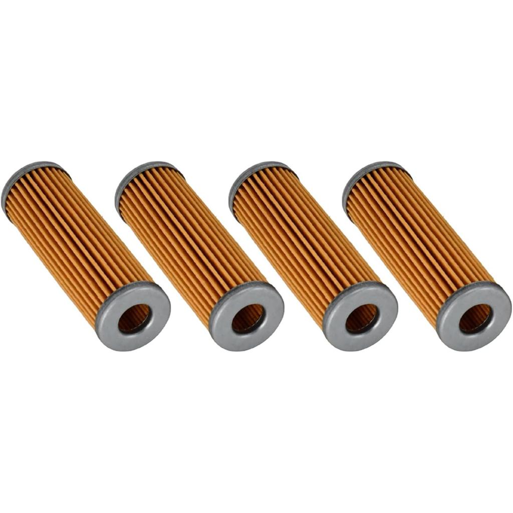Fuel Filter 15231-43560 1T021-43560 Compatible with Kubota Tractor B1500 B2100 B4200 B5100 B6200 B7100 B9200 G3200 G4200 G5200 G6200, 4 Pack Fuel