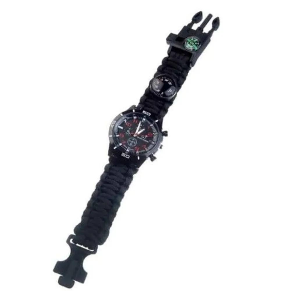 Black military wristwatch military watch field watch sports watch (46330587) ONECOLOR