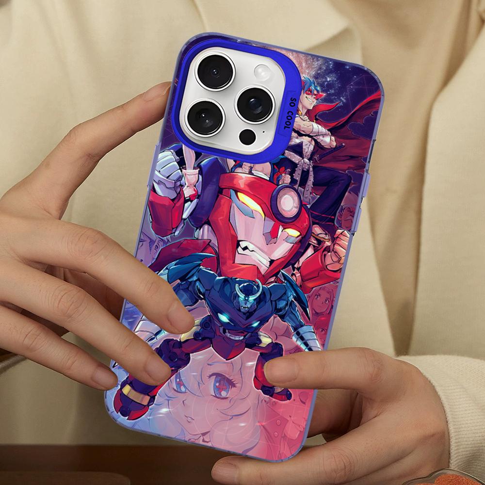 Tengen Toppa Gurren Lagann Handyhülle Für IPhone 16 15 14 13 12 11 Pro Max X XR XSMAX 8 7 Plus Matte Stoßfeste Rückabdeckung