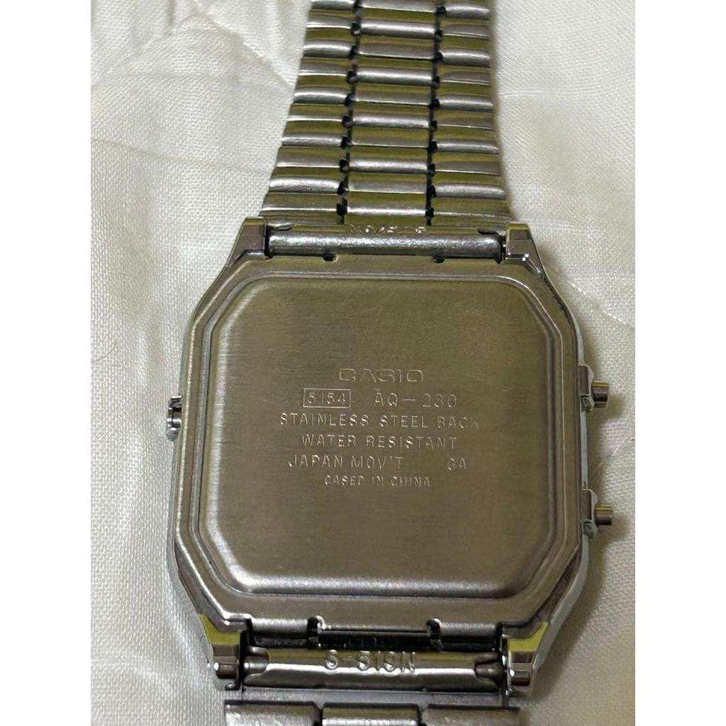 Used CASIO AQ-230 Ana-Digi Watch