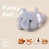 Table Doll Mouse Wrist Support Fluffy Rabbit Animal Plush Toy  Office Ornaments