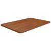 343026 vidaXL Bathroom Countertop Dark Brown 60x40x1.5 Cm Treated Wood