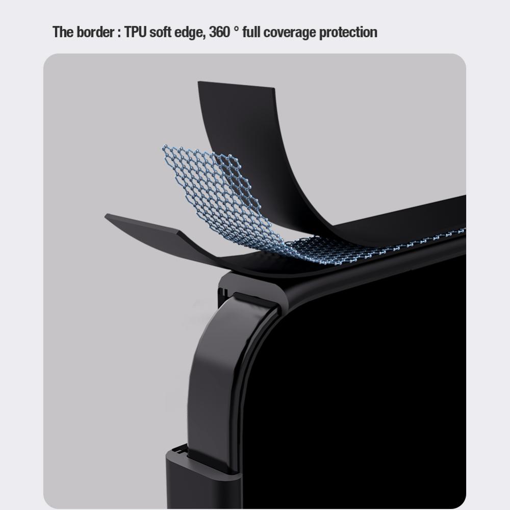 NILLKIN Für iPhone 15 Pro Max Magnetische Aramidfaser-Hülle mit Ständer Anti-Drop All-Inclusive für iPhone 14 13