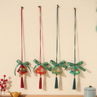 Dragon Boat Festival Sachet Sachet Purse Small Zongzi Wormwood Leaf Pendant Children'S Insect Repellent Mosquito Portable Car Pendant