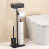 Floor Storage Rack Stainless Steel Toilet Paper Holder Bathroom Organizer Shelf Multifunctional Shelves Bathrooms Accessories