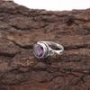 African Amethyst Ring, 925 Sterling Silver Gemstone Jewelry, Handmade Ring, For Thanksgiving Gift