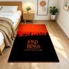 Lord Rings Floor Rug Office Rug Design for Hallway Study Room Game Room Dining Room Anti-slip Rug Decorate Offices Perfect Gift for Women/Men