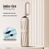 Men's High-End Automatic Folding Umbrella, UV Protection & Rainproof, Customizable for Business and Sunshade.