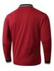 Men's Autumn Outdoor Fashion Breathable Long-Sleeve Jacquard Polo Shirt