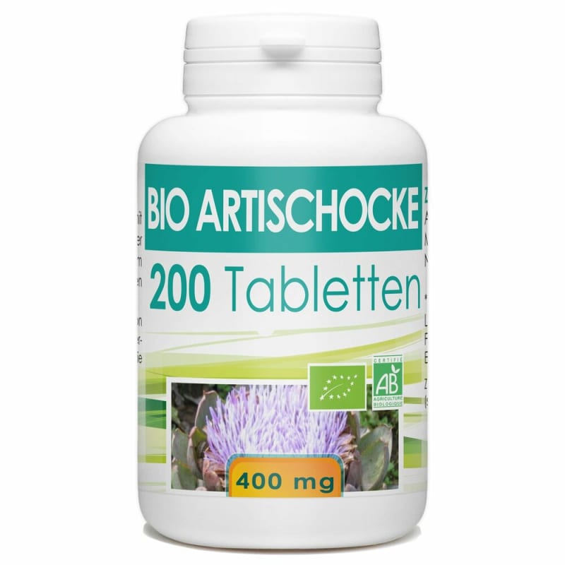 

Bio Atlantic Organic Artichoke 400 mg, 200 Tablets