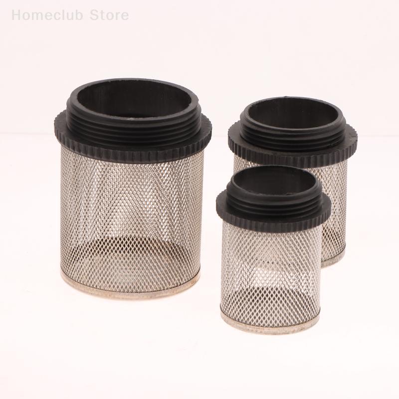 Acciaio Inossidabile 304 1/2''~2'' Filtro Schermo Pompa Acqua Acquario Serbatoio Pesci Pompa Irrigazione Giardino Tubo Acqua Filtro