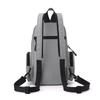 Men's Backpack and Chest Bag 2 In 1 Fashion Small Black Shoulder School Bag for Man Designer Waterproof Sports Travel Bag
