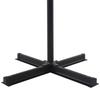 vidaXL Sonnenschirm mit Aluminium-Mast 500 cm Anthrazit