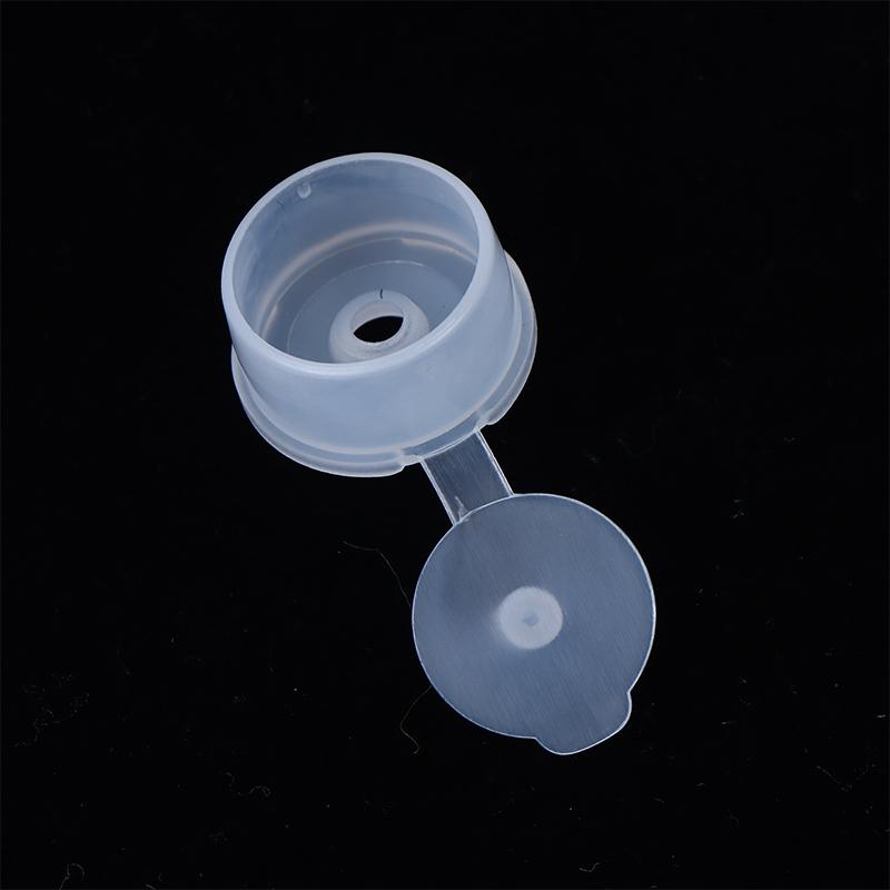 20 Pcs 24-Tooth Diameter Plastic Bottle Cap Replacement Flap Cover For Lotion/Toner Bottle Cosmetic Bottle Cap Accessories
