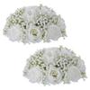 Palla di Fiori per Matrimonio per Centrotavola Fiori Artificiali Palla di Rose Composizione Bouquet per Matrimonio, Festa, San Valentino, Decorazione Domestica