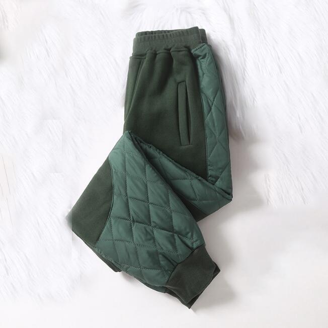 

Зимние теплые хлопковые брюки утолщенные ветрозащитные повседневные женские брюки Harlequin женские осень и зима 4XL