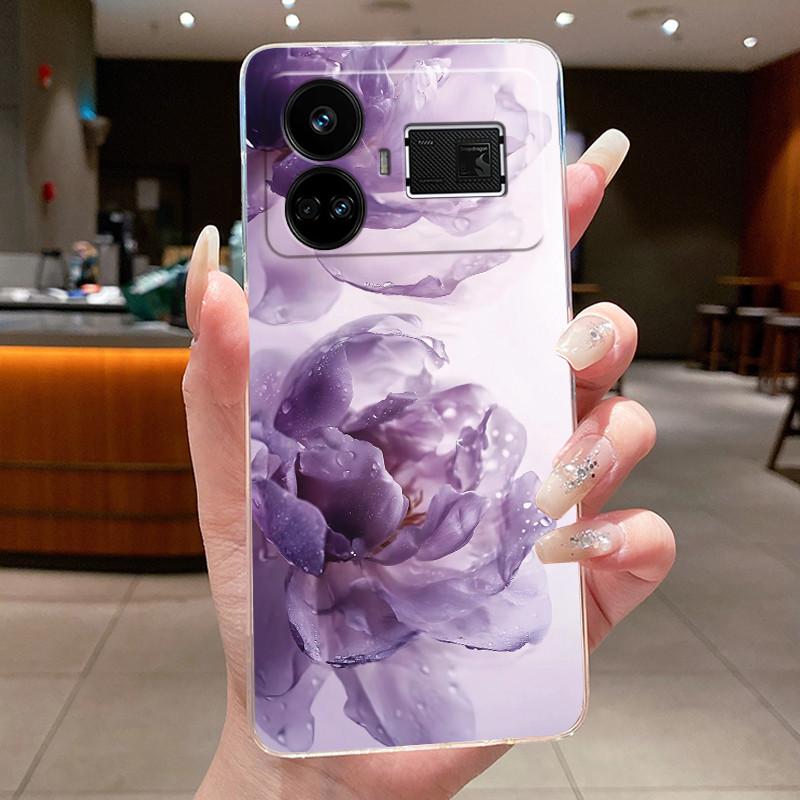 Casing For Realme GT5 GT 5 240W Phone Case Cute Cool Dragon Boys Girls Transparent Soft Silicone Back Cover For RealmeGT5 Case