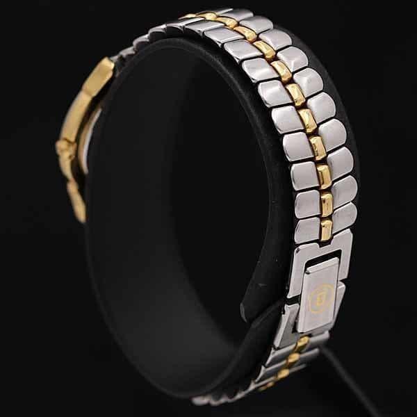 Used Bally, Gold-tone dial, Swiss-made, Quartz, Ladies' wristwatch