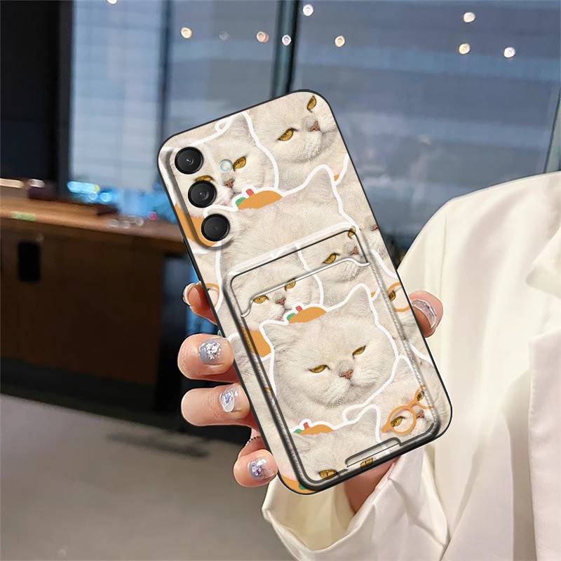 TPU Soft case Phone Case For Samsung Galaxy M55 5G/SM-M556B/C55/F55/M55S Back Cover Card slot Anti-knock Dirt-resistant