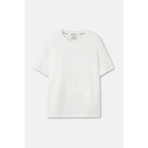 Kolon SporTS Women S Hybrid ShorT Sleeve Round T ShirT 6wTcm25462ivo