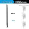 Genuine Jinghua Stainless Steel Feeler Gauge Set (100-300MM)
