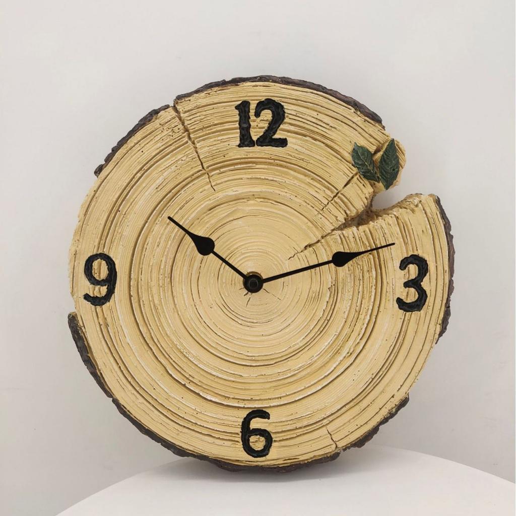 Outdoor Hanging Wall Clock Resin Shell Weather Resistant for Adventure Enthusiasts for Home Office Accurate Timing