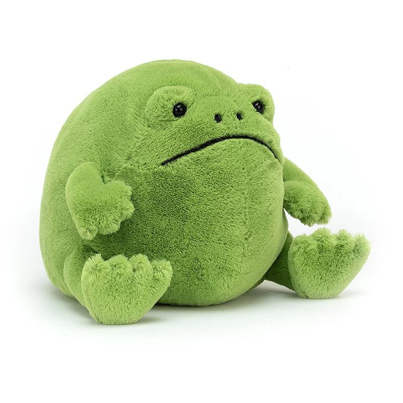 JELLYCAT Amphibious & Crawling Series Ricky Rain Frog Creative Doll Plush Doll 13cm/25cm Height