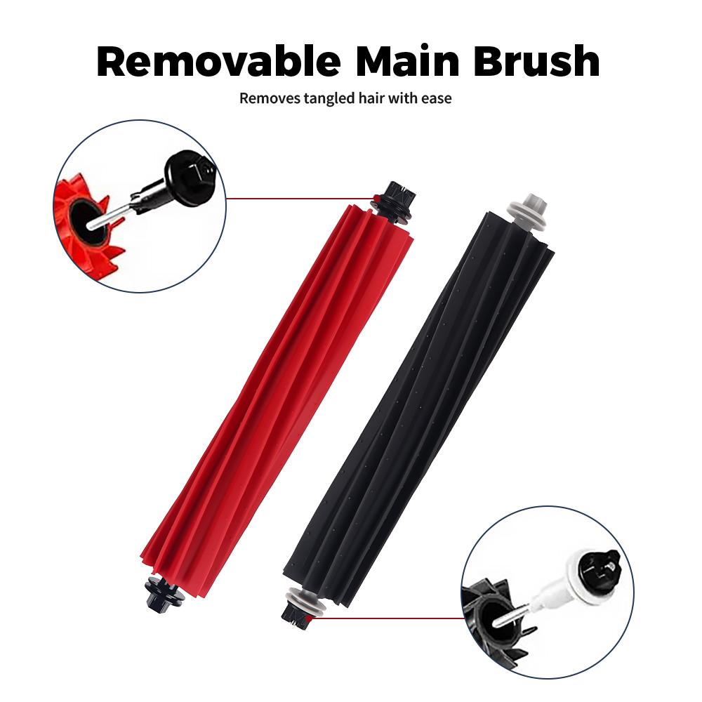 Spare Parts Kit For Roborock S8 S8 Pro Ultra S8+ Vacuum Cleaner HEPA Filter Main Roller Brush Side Brush Mop Cloths Replacement