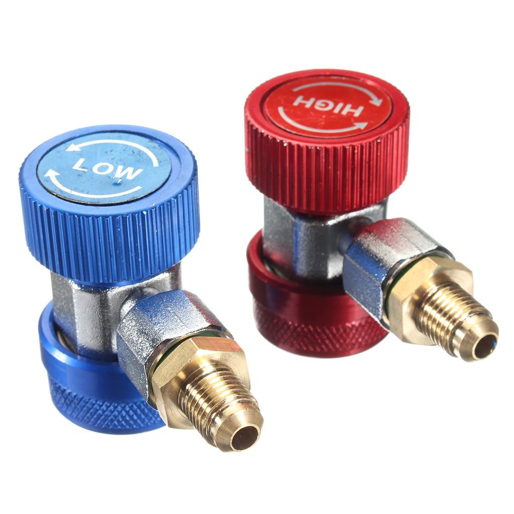 Air Conditioning Pressure Manifold Gauge Hose Kit Set For R22 Refrigerant Pressure Gauge Car Air Condition Refrigerant Gaug