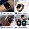 2025 New ECG+PPG Blood Fat Uric Acid Health Smartwatch Men Women Heart Rate Blood Pressure Bluetooth Call Smart Watch for IOS Android