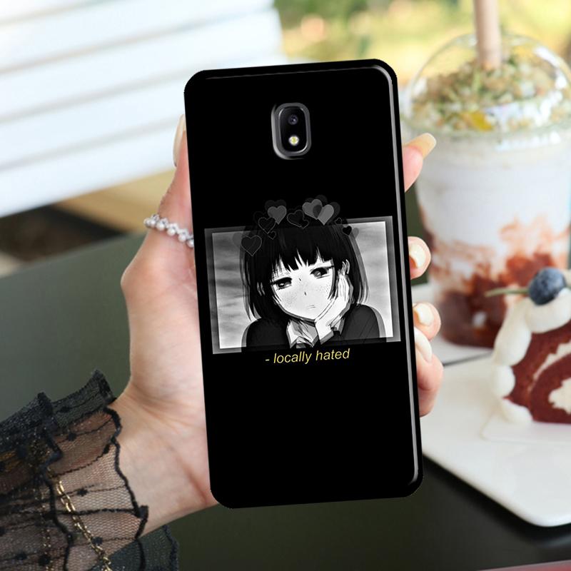 Sad Japanese Anime Aesthetic Case For Samsung Galaxy M56 M36 M34 M14 M54 M13 M15 M55 M35 M16 M31 M11 M53 M12 M32 M52 M06