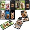 for Samsung Galaxy S25 S24 S22 S23 FE Ultra Plus A56 A05 A06 A15 A16 A55 S7 Edge Cover Case Yorkshire Terrier Yorkie Dog Pet