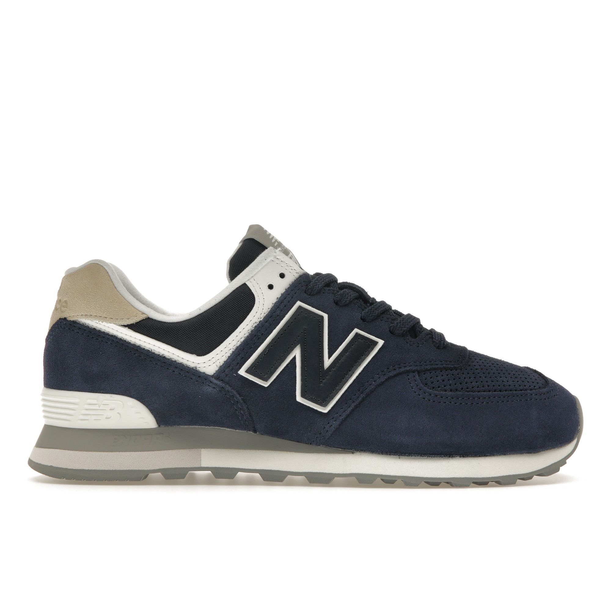New Balance 574 White Black Unisex U574NL2 36