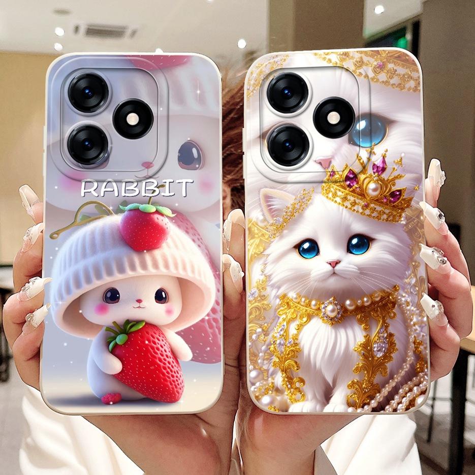 For Realme C51 C51s C53 Case Redmi Note 50 New Luxury Candy Painted Cover Soft TPU Phone Case For Realme C53 C 51 s Note50 Shell