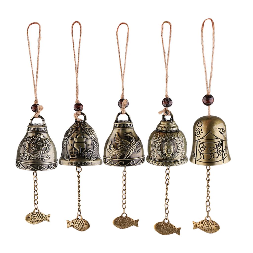 Feng Shui Bell Buddha Patio Tree Car Interiors Hanging Charm Wind Chime