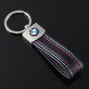 ZDNE2 Exquisite Car Key Fobs Ring Premium Leather Key Chain For X1 X2 X3 X5 X4 X6 X7 G30 G20 G32 G11 G12 F40 F30 F20 F10 F34 F07