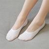 5 Paar Unsichtbare Damen Boat Socken Baumwolle Set Sommer Niedriger Schnitt No Show Rutschfest Hausschuh Knöchel Socken Niedlich Dünn Süßigkeiten Socken